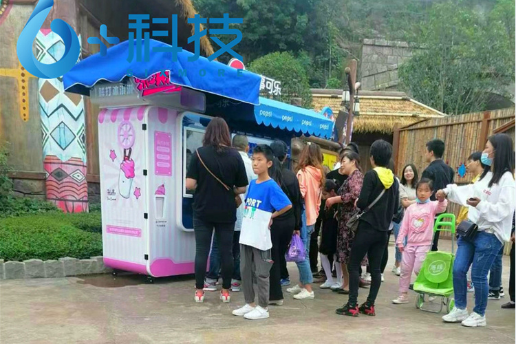 大學高校運營自助冰淇淋機如何？