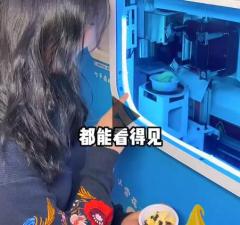 【抖音網(wǎng)紅】最近很火的diy芝士冰激淋，在大壽光也讓我偶遇到了